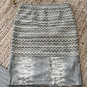 Tory Burch Vanessa mix fabric( tweed) pencil skirt
